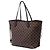Louis Vuitton Brown Damier Ebene Neverfull MM - vista 2