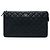 Pochette Chanel Black Medium CC Quilted Lambskin