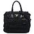 Prada Satchel aus schwarzem Tessuto Gaufre