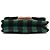 Prada Borsa crossbody in tela Canapa Righe verde - vista 3