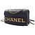 Chanel Black Small Quilted Calfskin Enchained Flap - vista 13