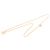 Collana Dior Gold con pendente logo CD placcato oro