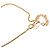 Collana Dior Gold con pendente logo CD placcato oro - vista 5