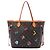 Louis Vuitton Brown Monogram Love Lock Neverfull MM