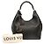 Louis Vuitton Black Monogram Mahina Carmel - vista 6