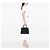 Prada Double Satchel Bicolor aus Saffiano Leder Schwarz Medium - Ansicht 5