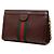 Gucci Red Small Calfskin Web Ophidia Chain Crossbody - vista 2