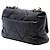 Chanel 19 Flap Medium aus schwarzem Lammleder - Ansicht 2