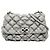 Valentino Gray Medium Nappa Rockstud Spikeme Flap Crossbody
