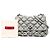 Valentino Gray Medium Nappa Rockstud Spikeme Flap Crossbody - vista 6