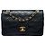 Chanel Black Small Classic Lambskin Double Flap