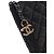 Chanel Gabrielle O Case Clutch in pelle di vitello invecchiata matelassé nera Medium - vista 7