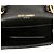 Autre Marque Saint Laurent Black Micro Quilted Lambskin Monogram Gaby Envelope Chain Crossbody - vista 4