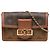 Louis Vuitton Brown Monogram Reverse Dauphine Wallet on Chain
