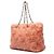 Miu Miu Pink Eco Shearling Crystal Chain Tote - view 2