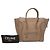 Céline Celine Mini Luggage Tote de piel de becerro marrón - vista 6