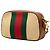 Gucci Camera Bag aus beigem Canvas mit Web-Streifen - Ansicht 2