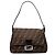 Fendi Brown Zucca Canvas Mamma Forever
