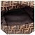 Fendi Brown Zucca Canvas Mamma Forever - vista 4