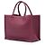 Dior Book Tote Medium em pele gofrada vermelha - vista 2