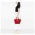 Céline Celine Luggage Tote Micro aus drummed Kalbsleder rot - Ansicht 6