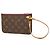 Louis Vuitton Brown Monogram Neverfull PM Pouch - Ansicht 2