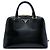 Prada Bolso Promenade Small de Saffiano Vernice Negro