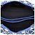 Borsa Bowling Chanel Blue Medium Patent Stitch Just Mademoiselle - vista 4
