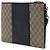 Pochette da polso Gucci Beige GG Supreme con zip - vista 2