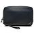 Clutch de muñeca Prada Blue Saffiano