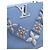 Louis Vuitton Blue Taurillon Studded Capucines BB - Ansicht 7