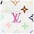 Louis Vuitton White Monogram Multicolore Priscilla - view 5