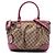 Borsa Gucci Beige GG Canvas Sukey Satchel