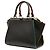 Fendi 3Jours Mini Lederhandtasche in Schwarz mit Pompon - Ansicht 2