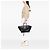 Céline Celine Borsa Tote Phantom Luggage in pelle nera Medium - vista 7