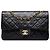 Chanel Black Medium Classic Lambskin Double Flap