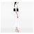 Chanel Black Medium Classic Lambskin Double Flap - vista 6