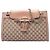 Borsa a tracolla Gucci Emily Large in tela GG beige