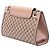 Borsa a tracolla Gucci Emily Large in tela GG beige - vista 2
