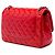 Chanel Red Jumbo Classic Patent Double Flap - vue 2