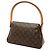 Louis Vuitton Brown Monogram Mini Looping - vista 2