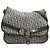 Bolsa Messenger Dior Blue Diorissimo Trotter Canvas