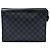 Louis Vuitton Black Damier Graphite Pochette Voyage MM