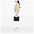 Borsa Satchel Gucci Black Guccissima Linea A Fold Over - vista 6