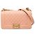 Chanel Pink Old Medium Quilted Caviar Boy Flap