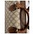 Gucci Borsa a mano in tela monogram marrone - vista 5