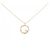 Autre Marque Collar de oro amarillo de 14K y diamantes