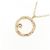 Autre Marque Collar de oro amarillo de 14K y diamantes - vista 4