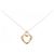 Tiffany & Co Collar Tiffany Sentimental Double Heart en oro rosa 750