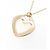 Tiffany & Co Collar Tiffany Sentimental Double Heart en oro rosa 750 - vista 3